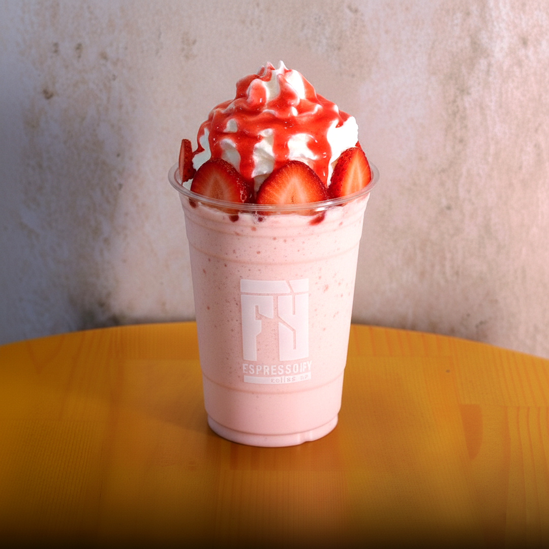Çilekli Milkshake